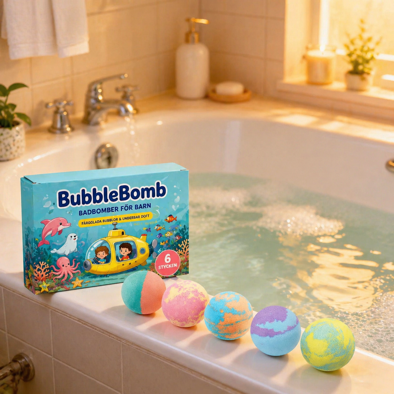 BubbleBomb | Badebombe med Overraskelse