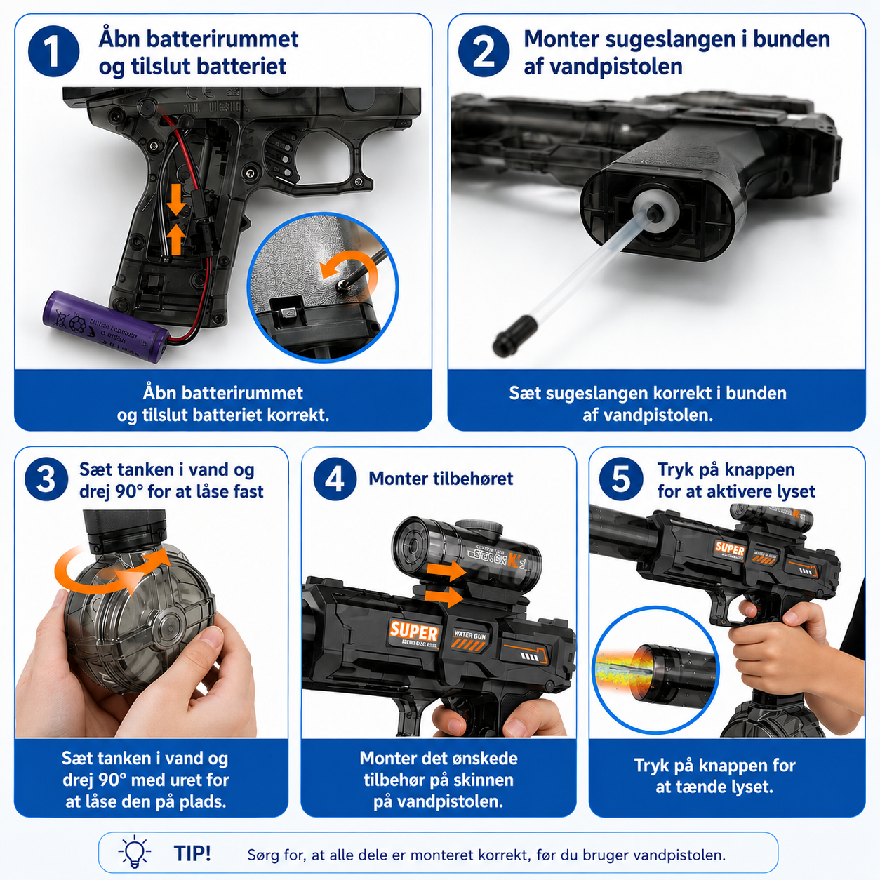 WaterFun – Elektrisk Vandpistol